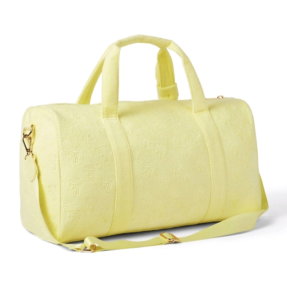 Stoney Clover Lane Bags Terry Cloth Embossed Palm Trees Duffle Bag Stoney Clover Lane X